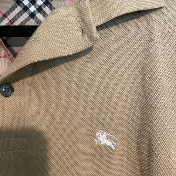 Mens Burberry polo - Picture 2 of 7